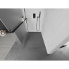 Mexen Kioto+ Duschrückwand mit Ablage Walk-in 100 x 200 cm, matt, schwarz - 800-100-121-70-30