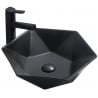 Mexen Mery Aufsatzwaschbecken 48 x 41 cm, schwarz matt - 21984885