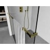 Mexen Uni-R Handtuchreling für Duschwand, Gold - 800-06-50