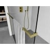 Mexen Handtuchhalter für Duschwand, gebürstetes Gold - 800-06-55