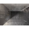 Mexen Lunar-B Duo Duschkabine, schwenkbar, 90 x 80 cm, transparent, gebürstetes Gold - 832-090L-080P-55-00