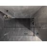 Mexen Lunar T Duschkabine schwingbar rechts 130 x 90 cm, transparent, Gun Metal - 834T-130-090-95-00-P
