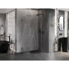 Mexen Lunar T Duschkabine rechts öffnend 125 x 110 cm, transparent, Gun Metal - 834T-125-110-95-00-P