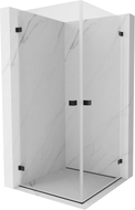 Mexen Lunar-B Duo Duschkabine 75 x 75 cm, transparent, schwarz - 832-075L-075P-70-00