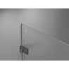 Mexen Lunar-B Duo Duschkabine 70 x 70 cm, transparent, Gun Metal - 832-070L-070P-95-00