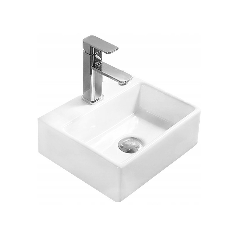 Mexen Mini Aufsatzwaschbecken 40 x 30 cm, weiß - 21094000