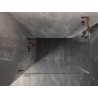 Mexen Lunar-B L Duschkabine Drehbar Links 90 x 80 cm, Transparent, Roségold - 832L-090-080-60-00-L
