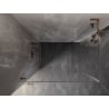 Mexen Lunar-B L Duschkabine schwenkbar links 95 x 80 cm, transparent, Roségold - 832L-095-080-60-00-L