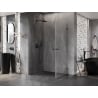 Mexen Lunar-B Duo Pendeltür-Duschkabine 100 x 85 cm, transparent, Gun Metal - 832-100L-085P-95-00