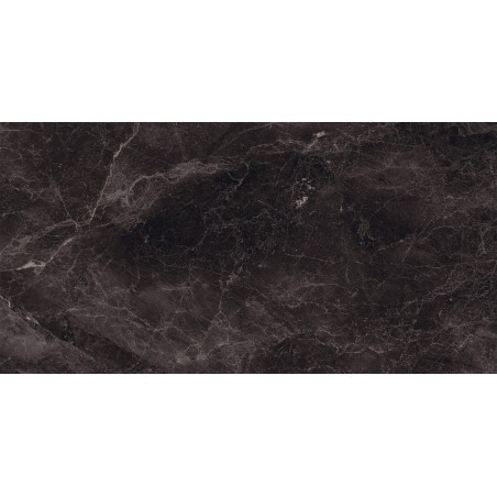 Mexen Merison Black glasiertes Feingres rektifiziert G1, Boden- und Wandfliese 120 x 60 cm, Hochglanz - TL203-120-060-00