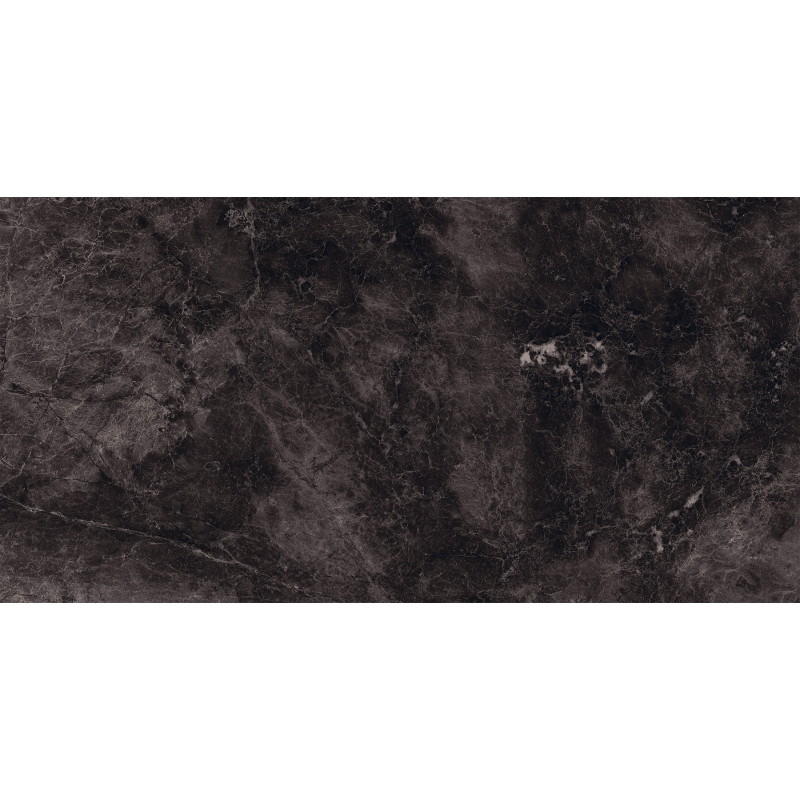 Mexen Merison Black glasiertes Feingres rektifiziert G1, Boden- und Wandfliese 120 x 60 cm, Hochglanz - TL203-120-060-00