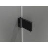 Mexen Lunar-B Duschkabine, rechtsseitig, 90 x 80 cm, transparent, schwarz - 832-090-080-70-00-P