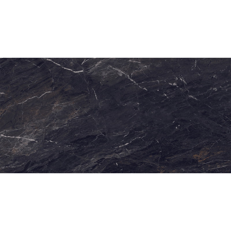Mexen Sintra Black glasierte Feinsteinzeugfliese rekt. G1, Boden- und Wandfliese 120 x 60 cm, hochglanz - TL204-120-060-00