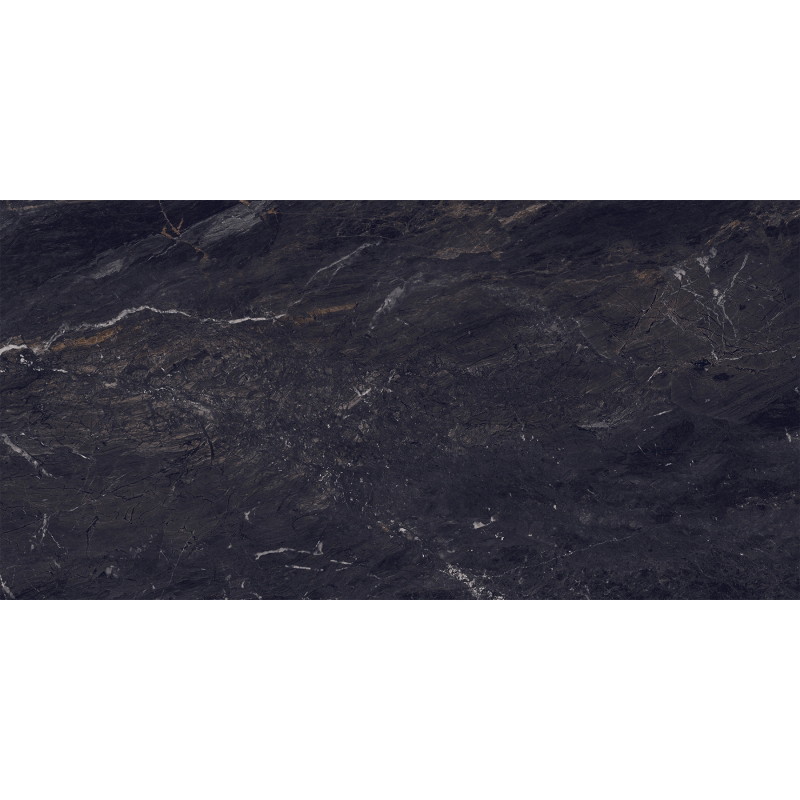 Mexen Sintra Black glasierte Feinsteinzeugfliese rekt. G1, Boden- und Wandfliese 120 x 60 cm, hochglanz - TL204-120-060-00