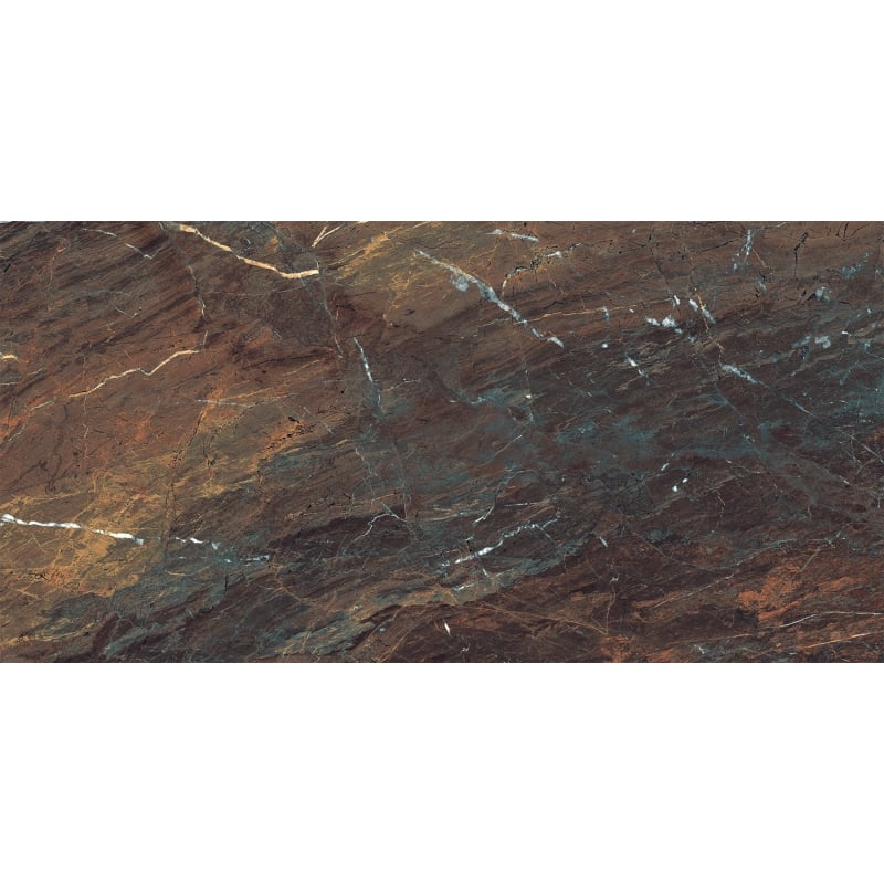 Mexen Sintra Earth glasiertes Rektifikat G1, Boden- und Wandfliese 120 x 60 cm, Hochglanz - TL204-120-060-02