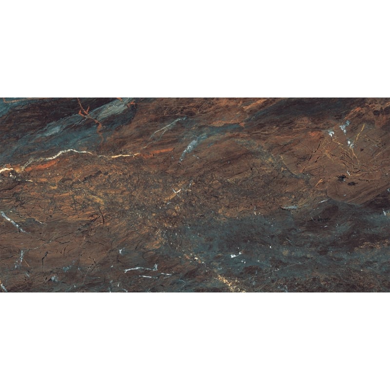 Mexen Sintra Earth glasiertes Rektifikat G1, Boden- und Wandfliese 120 x 60 cm, Hochglanz - TL204-120-060-02