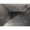 Mexen Lunar-B L Duschkabine schwenkbar links 85 x 80 cm, transparent, gun gray gebürstet - 832L-085-080-66-00-L
