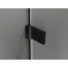 Mexen Lunar-B L Duschkabine schwenkbar links 85 x 80 cm, transparent, schwarz - 832L-085-080-70-00-L