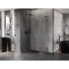 Mexen Lunar-B L Duschkabine schwenkbar links 85 x 80 cm, transparent, schwarz - 832L-085-080-70-00-L