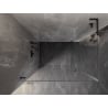 Mexen Lunar-B L Duschtür links 100 x 90 cm, transparent, schwarz - 832L-100-090-70-00-L