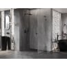 Mexen Lunar-B L Duschkabine schwenkbar links 85 x 80 cm, transparent, Gunmetal - 832L-085-080-95-00-L