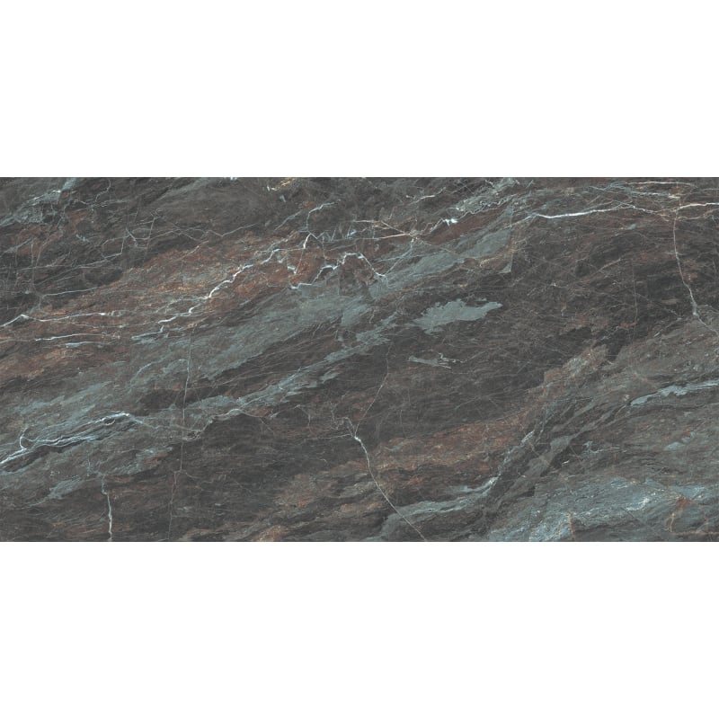 Mexen Sintra Verde glasiertes Feinsteinzeug rek., Boden- und Wandfliese 120 x 60 cm, Hochglanz - TL204-120-060-06