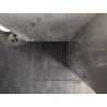Mexen Lunar-B Duschkabine mit rechtem Türanschlag 100 x 100 cm, transparent, gebürsteter Nickel - 832-100-100-97-00-P