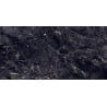 Mexen Rokocha Schwarz glasiertes Feinsteinzeug rekt. G1, Boden- und Wandfliese 120 x 60 cm, hochglänzend - TL205-120-060-01