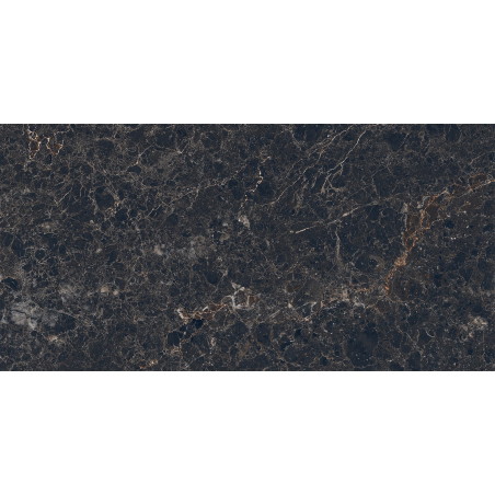 Mexen Slik Emperador Schwarzer glasierter Gres rek. G1, Boden- und Wandfliese 120 x 60 cm, Hochglanz - TL207-120-060-01