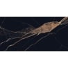 Mexen Fossil Schwarzer glasiert Gres rect. G1, Boden- und Wandfliese 120 x 60 cm, hoher Glanz - TL213-120-060-00