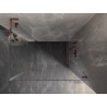 Mexen Lunar-B L Duschkabine, rechte Schwingtür 85 x 80 cm, transparent, Roségold - 832L-085-080-60-00-P