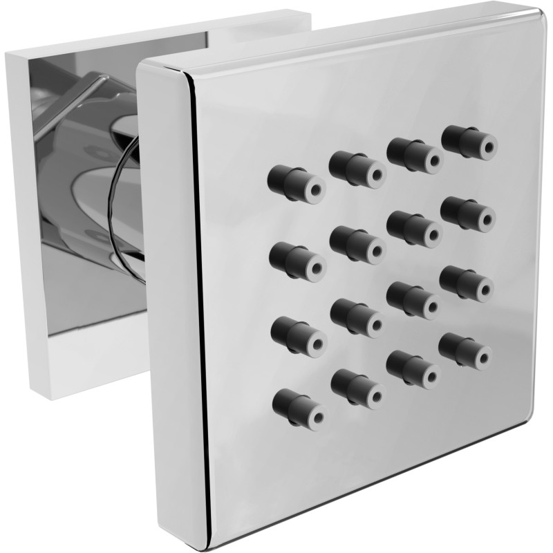 Mexen Cube Aufputz-Seitendüse, Chrom - 79360-00