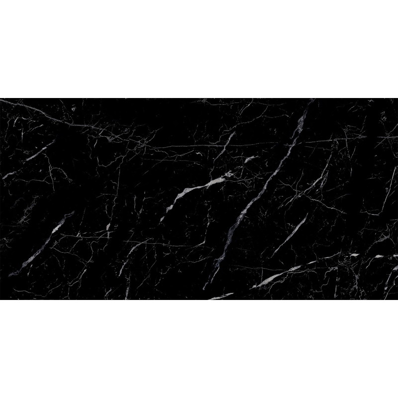 Mexen Simba Schwarzer glasierter rek. G1, Boden- und Wandfliese 120 x 60 cm, Hochglanz - TL210-120-060-00