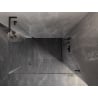 Mexen Lunar-B L Duschkabine schwenkbar rechts 100 x 90 cm, transparent, schwarz - 832L-100-090-70-00-P