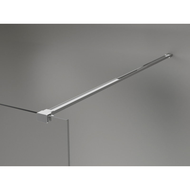 Mexen Lunar Duschwand Walk-in links 90 x 200 cm, transparent 8 mm, Chrom - 830-090-000-01-00-L
