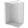 Mexen Lunar Duschwand Walk-in links 90 x 200 cm, transparent 8 mm, gold - 830-090-000-50-00-L