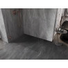 Mexen Lunar Duschwand Walk-in links 50 x 200 cm, transparent 8 mm, Roségold - 830-050-000-60-00-L
