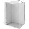 Mexen Lunar Duschwand Walk-in links 60 x 200 cm, transparent 8 mm, Roségold - 830-060-000-60-00-L
