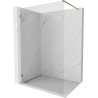 Mexen Lunar Duschwand Walk-in links 160 x 200 cm, transparent 8 mm, Roségold - 830-160-000-60-00-L