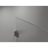 Mexen Lunar Duschwand Walk-in links 60 x 200 cm, transparent 8 mm, gun grau gebürstet - 830-060-000-66-00-L