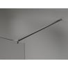 Mexen Lunar Duschwand Walk-in links 60 x 200 cm, transparent 8 mm, Gun Metal - 830-060-000-95-00-L