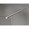Mexen Lunar Duschwand Walk-in links 80 x 200 cm, transparent 8 mm, gebürsteter Nickel - 830-080-000-97-00-L