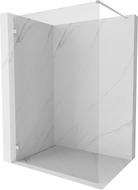 Mexen Lunar Duschwand Walk-in links 100 x 200 cm, transparent 8 mm, gebürsteter Nickel - 830-100-000-97-00-L