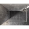 Mexen Lunar Duschwand Walk-in links 150 x 200 cm, transparent 8 mm, gebürsteter Nickel - 830-150-000-97-00-L