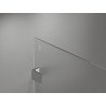 Mexen Lunar Duschtrennwand Walk-in rechte Seite 150 x 200 cm, transparent 8 mm, Chrom - 830-150-000-01-00-P
