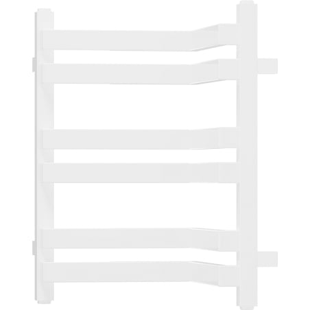 Mexen Loop Eck-Badezimmerheizkörper 500 x 375 mm, 253 W, weiß - W129-0500-350-00-20