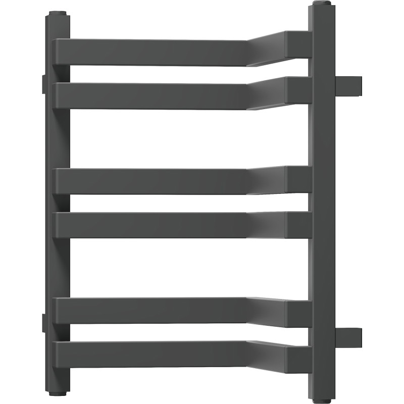 Mexen Loop Eck-Badezimmerheizkörper 500 x 375 mm, 253 W, Anthrazit - W129-0500-350-00-66