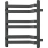 Mexen Loop Eck-Badezimmerheizkörper 500 x 375 mm, 253 W, Anthrazit - W129-0500-350-00-66
