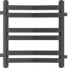 Mexen Loop Eck-Badezimmerheizkörper 500 x 375 mm, 253 W, Anthrazit - W129-0500-350-00-66