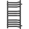 Mexen Loop Eck-Badheizkörper 750 x 375 mm, 413 W, Anthrazit - W129-0750-350-00-66